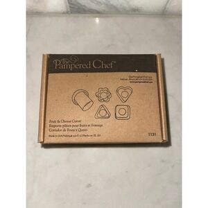 Pampered Chef Fruit & Cheese‎ Cutter NIB #1131